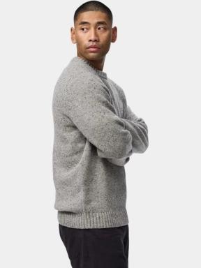 pulover tricotat pt. barbati Fjallraven Övik Neps Knit Sweater M gri 3