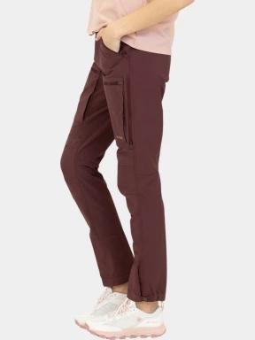 pantaloni de drumetie pt. femei Fjallraven Keb Agile Trousers W bordo 3