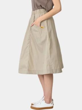 fusta midi pt. femei Fjallraven Vardag Skirt W nisip 3