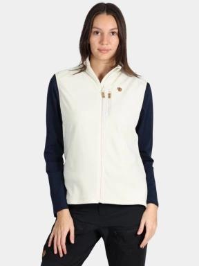 vesta pt. femei Fjallraven Övik Lite Fleece Vest W nisip 1