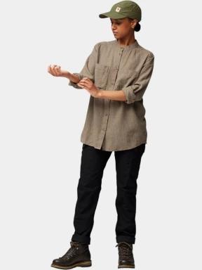 camasa cu maneci lungi pt. femei Fjallraven Övik Hemp Shirt LS W maro 3