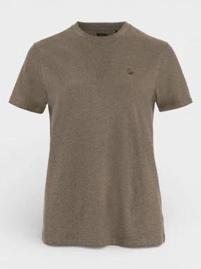tricou cu maneci scurte pt. femei Fjallraven Hemp Blend T-shirt W maro 1