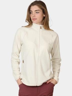 pulover polar pt. femei Fjallraven Övik Lite Fleece Jacket W nisip 1
