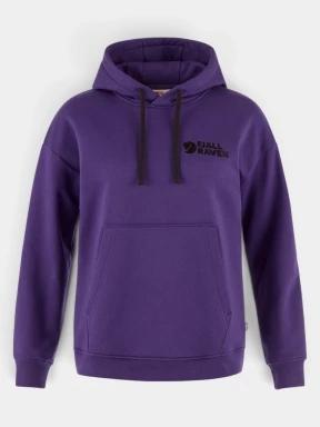 pulover cu gluga pt. femei Fjallraven Fjällräven Classic Hoodie W violet 1