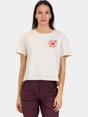 Fjallraven Fjällblomster Logo T-shirt W alb 1