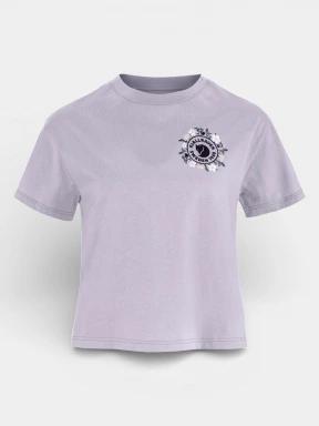 Fjallraven Fjällblomster Logo T-shirt W violet 1
