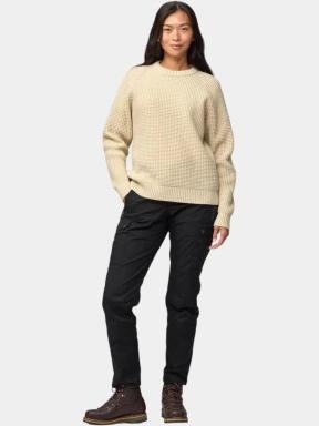 pulover tricotat pt. femei Fjallraven Övik Waffle Knit W nisip 1