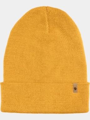 caciula tricotata Fjallraven Classic Knit Hat galben 1