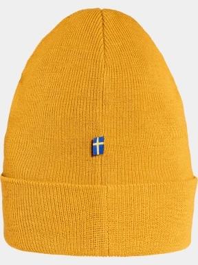 caciula tricotata Fjallraven Classic Knit Hat galben 3