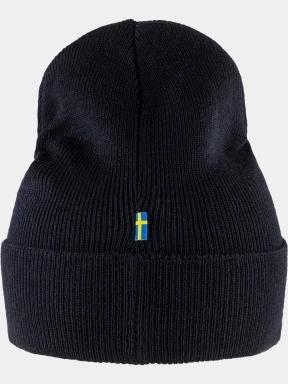 caciula tricotata Fjallraven Classic Knit Hat albastru inchis 3