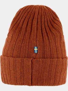 caciula tricotata Fjallraven Byron Hat portocaliu 3