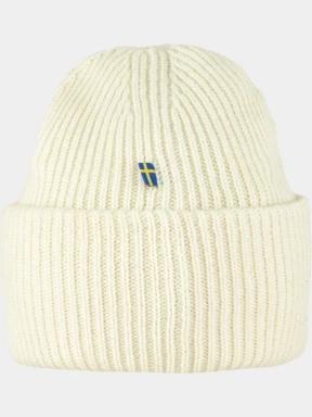caciula tricotata Fjallraven 1960 Logo Hat alb 3