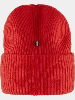 caciula tricotata Fjallraven 1960 Logo Hat rosu 3