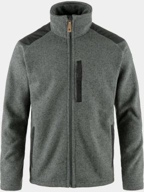 pulover polar pt. barbati Fjallraven Buck Fleece M gri 1
