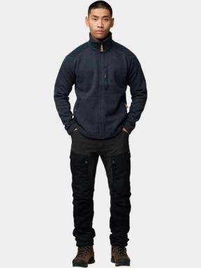 pulover polar pt. barbati Fjallraven Buck Fleece M albastru inchis 1