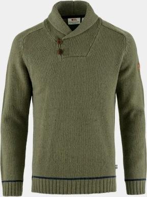 pulover tricotat pt. barbati Fjallraven Lada Sweater M verde 1