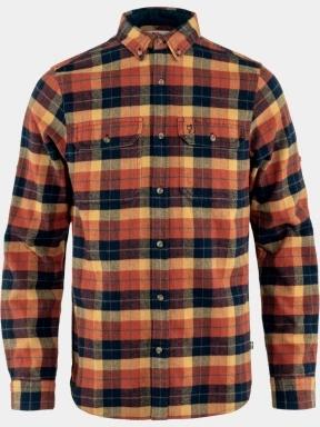 camasa cu maneci lungi pt. barbati Fjallraven Singi Heavy Flannel Shirt M portocaliu 1