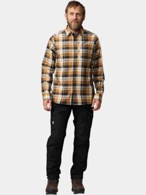 camasa cu maneci lungi pt. barbati Fjallraven Fjällglim Relaxed Shirt M maro 1