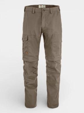 pantaloni de drumetie pt. barbati Fjallraven Karl Pro Zip-off Trousers M maro 1