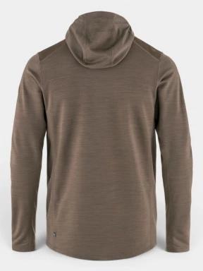 pulover polar pt. barbati Fjallraven Keb Fleece Hoodie M maro 3