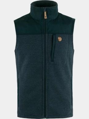 vesta pt. barbati Fjallraven Buck Fleece Vest M albastru inchis 1