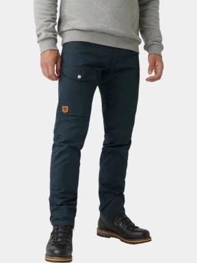 pantaloni lungi pt. barbati Fjallraven Greenland Jeans M Reg albastru inchis 1