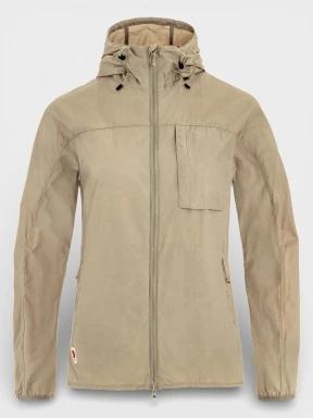 geaca de vant pt. femei Fjallraven High Coast Wind Jacket W nisip 1