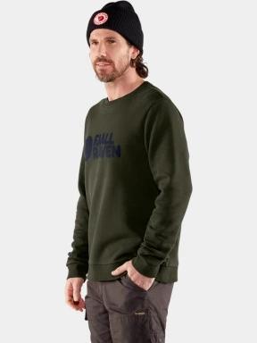 pulover pt. barbati Fjallraven Fjällräven Logo Sweater M verde 1