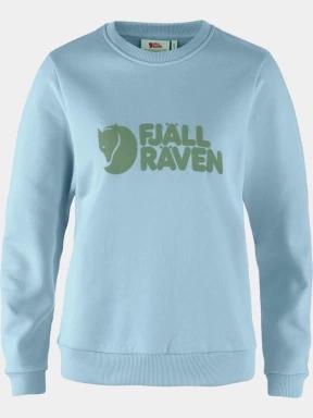 pulover pt. femei Fjallraven Fjällräven Logo Sweater W albastru deschis 1