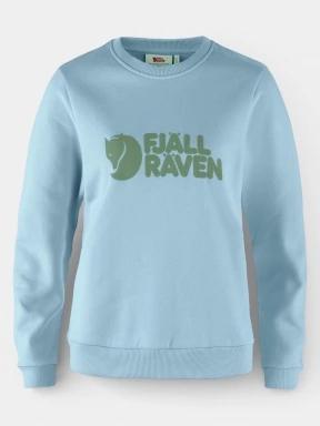 pulover pt. barbati Fjallraven Fjällräven Logo Sweater W albastru deschis 1