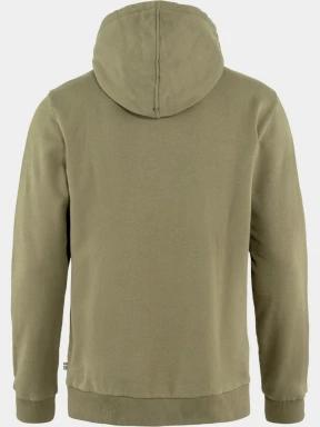 pulover cu gluga pt. barbati Fjallraven Fjällräven Logo Hoodie M oliv 3