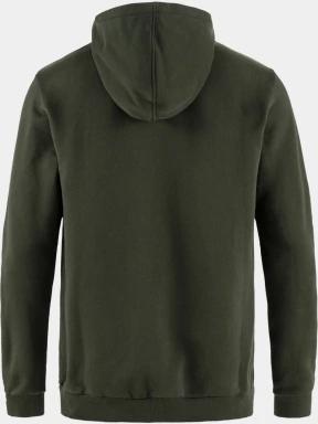 pulover cu gluga pt. barbati Fjallraven Fjällräven Logo Hoodie M verde 3