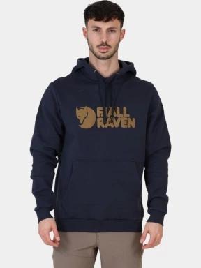 pulover cu gluga pt. barbati Fjallraven Fjällräven Logo Hoodie M albastru inchis 1