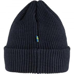 caciula tricotata Fjallraven Fjällräven Tab Hat albastru inchis 3