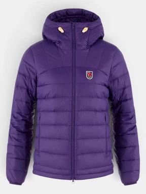 jacheta de puf pt. femei Fjallraven Expedition Pack Down Hoodie W violet 1