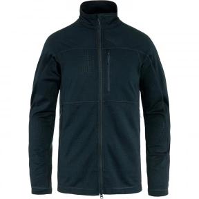 pulover polar pt. barbati Fjallraven Abisko Lite Fleece Jacket M albastru inchis 1