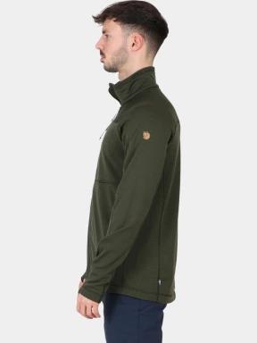 pulover polar pt. barbati Fjallraven Abisko Lite Fleece Jacket M oliv 3