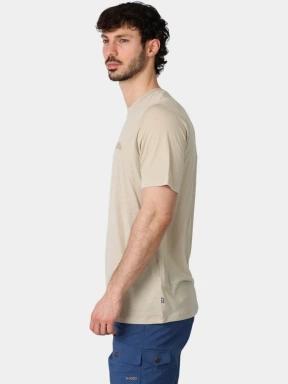 tricou pentru sport, cu maneci scurte pt. barbati Fjallraven Abisko Wool Logo SS M nisip 3