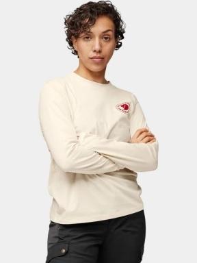 tricou cu maneci lungi pt. femei Fjallraven 1960 Logo T-shirt LS W nisip 1