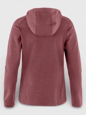 pulover polar pt. barbati Fjallraven Keb Fleece Hoodie W bordo 3