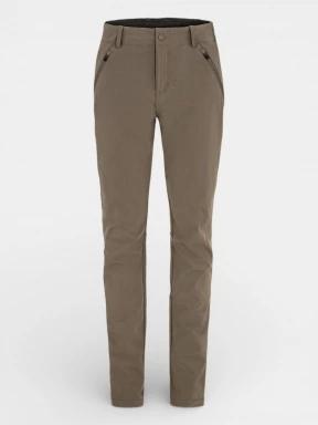pantaloni de drumetie pt. femei Fjallraven Abisko Trail Stretch Trousers W maro 1