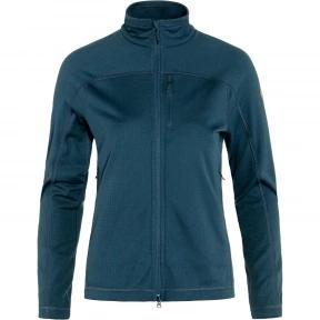 pulover polar pt. femei Fjallraven Abisko Lite Fleece Jacket W albastru 1