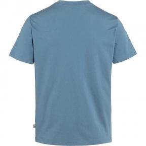 tricou cu maneci scurte pt. femei Fjallraven Fox Boxy Logo Tee W albastru 3