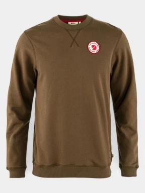 pulover pt. barbati Fjallraven 1960 Logo Badge Sweater M maro 1