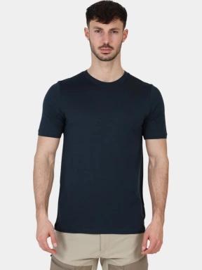 tricou pentru sport, cu maneci scurte pt. barbati Fjallraven Abisko Wool SS M albastru inchis 1