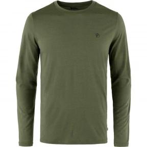 tricou cu maneci lungi pt. barbati Fjallraven Abisko Wool LS M verde 1