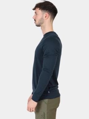 tricou cu maneci lungi, pentru sport pt. barbati Fjallraven Abisko Wool LS M albastru inchis 3