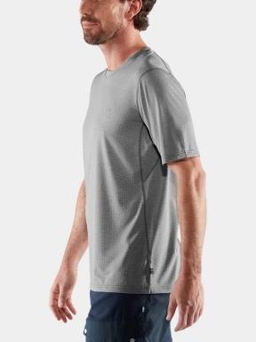 tricou pentru sport, cu maneci scurte pt. barbati Fjallraven Abisko Day Hike SS M gri 3