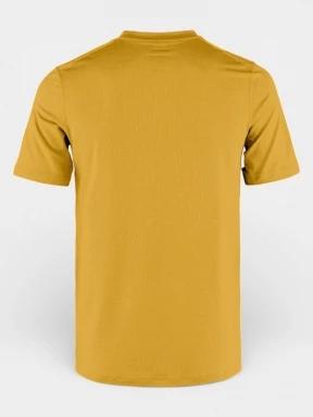 tricou pentru sport, cu maneci scurte pt. barbati Fjallraven Abisko Day Hike SS M galben 3