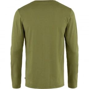 tricou cu maneci lungi pt. barbati Fjallraven Forever Nature Badge LS M verde 3
